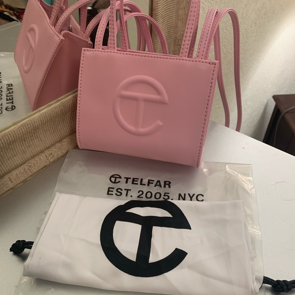 Small Bubblegum Telfar Bag
